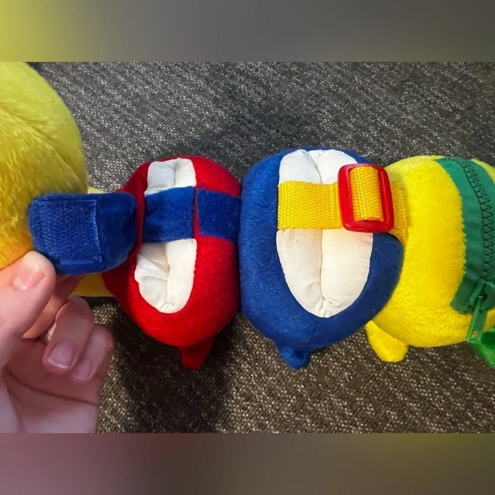 Discovery Toys 21” Caterpillar Dress-A-Pillar Plush Learning Toy 2000
